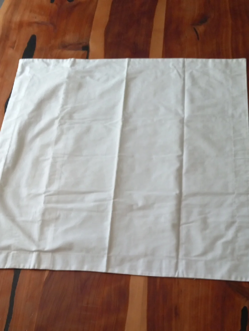 Euro Solid Cream Pillow Shams - Set of 3
